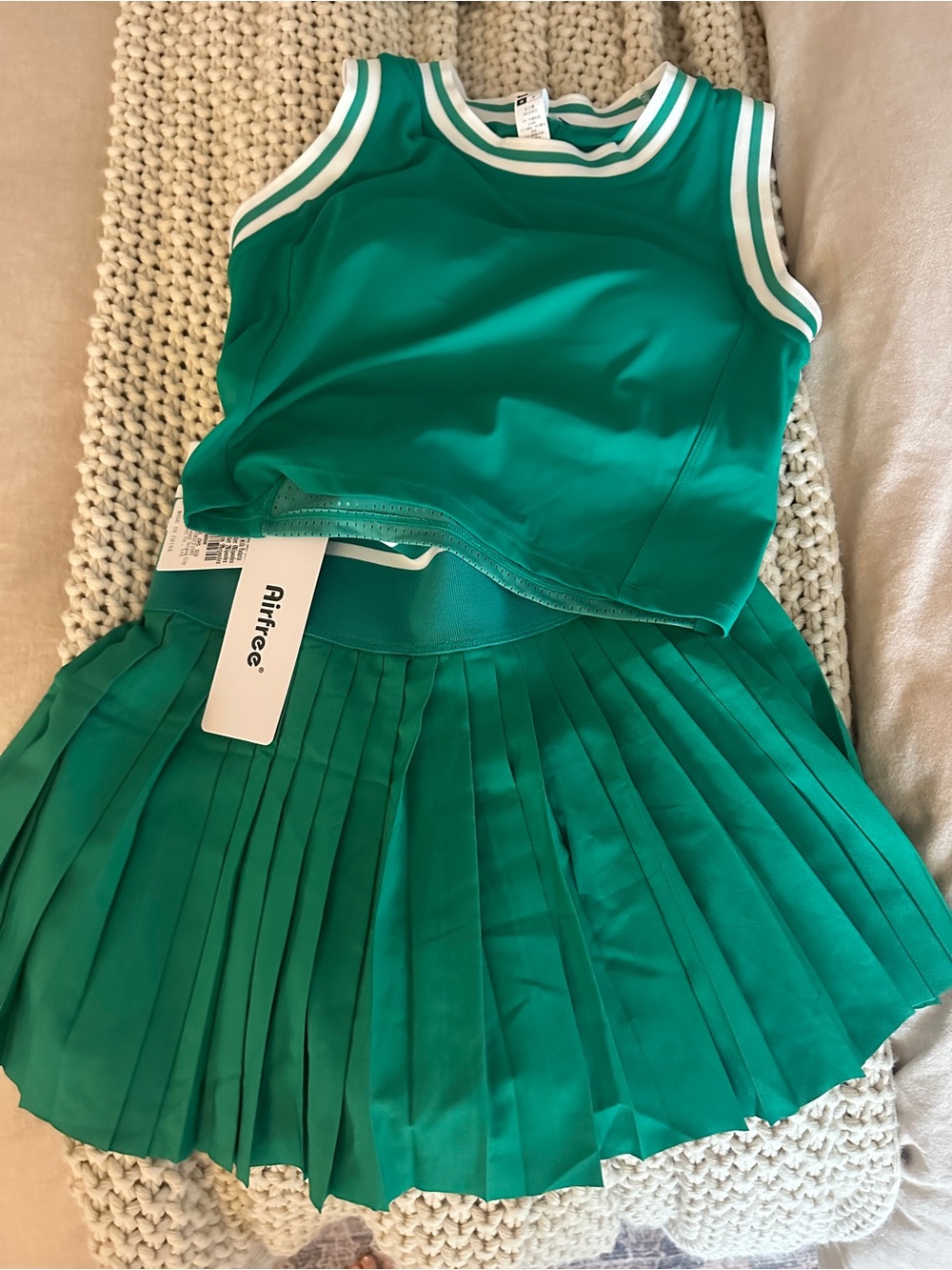 NWT Athletic Skirt and Top set